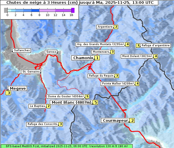 Neuschnee, 25. 11. 2025