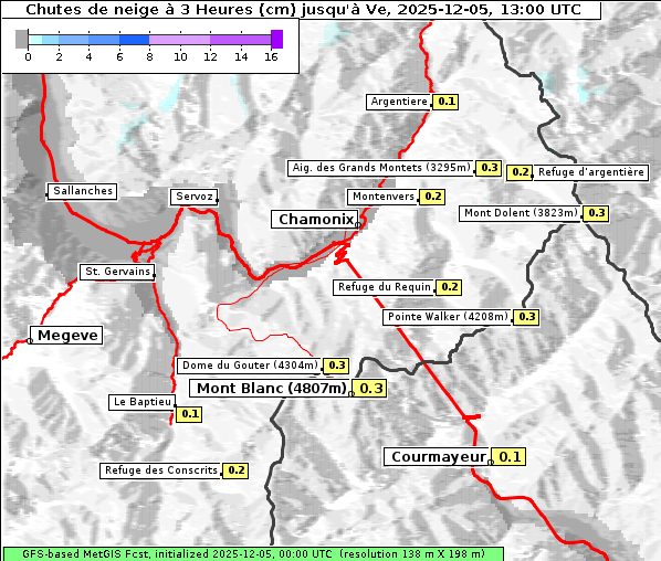 Neuschnee, 5. 12. 2025