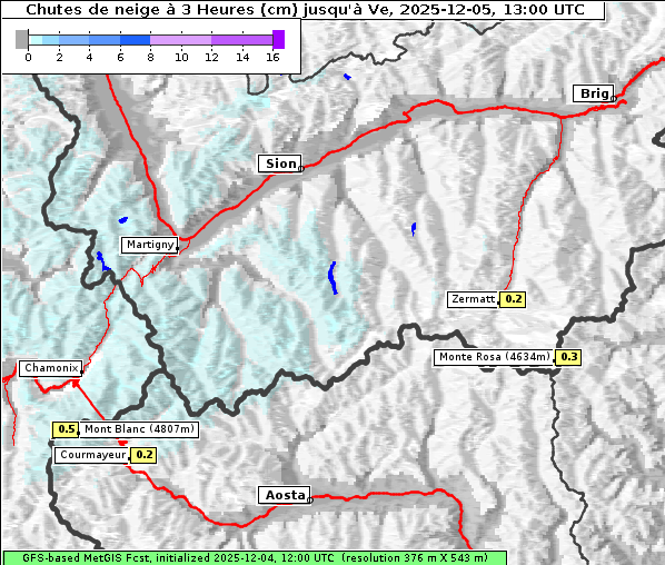 Neuschnee, 5. 12. 2025