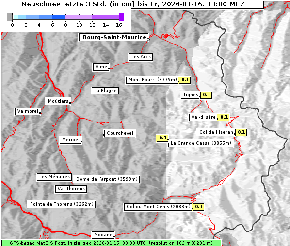 Neuschnee, 16. 1. 2026