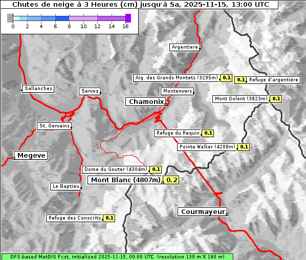 Neuschnee, 15. 11. 2025