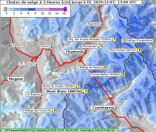 Neuschnee, 7. 12. 2025
