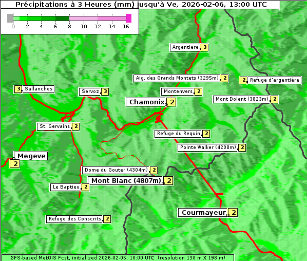 Niederschlag, 6. 2. 2026