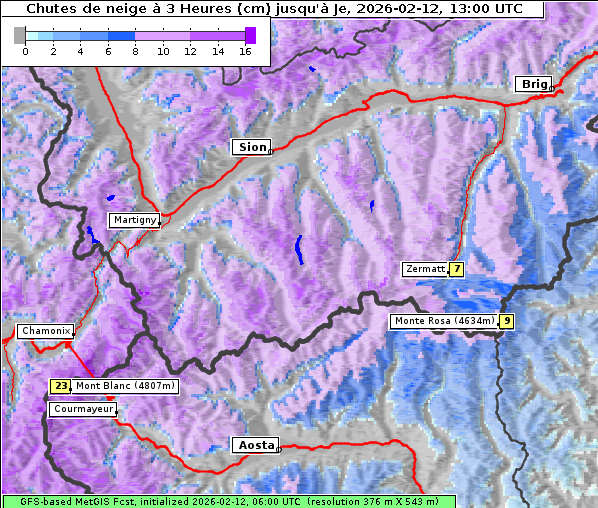 Neuschnee, 12. 2. 2026