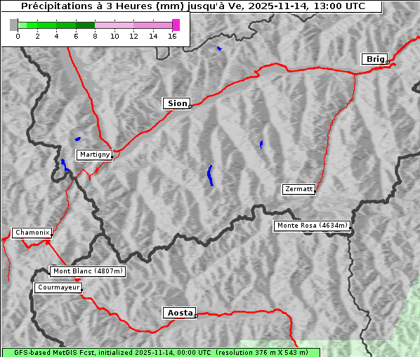Niederschlag, 14. 11. 2025
