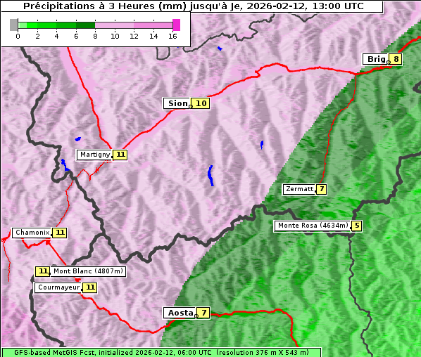 Niederschlag, 12. 2. 2026