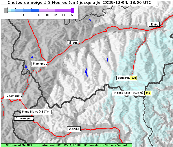 Neuschnee, 4. 12. 2025