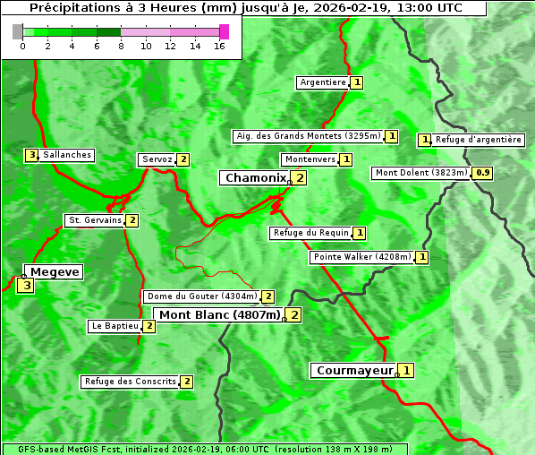Niederschlag, 19. 2. 2026