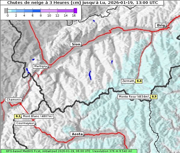 Neuschnee, 19. 1. 2026