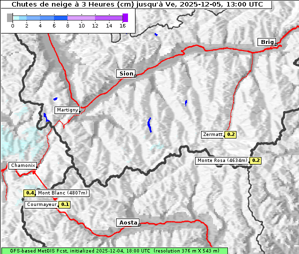Neuschnee, 5. 12. 2025