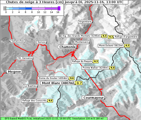Neuschnee, 16. 11. 2025