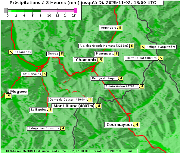 Niederschlag, 2. 11. 2025
