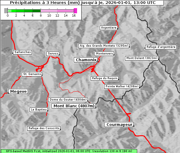 Niederschlag, 1. 1. 2026