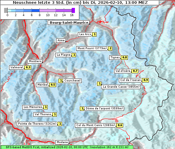 Neuschnee, 10. 2. 2026