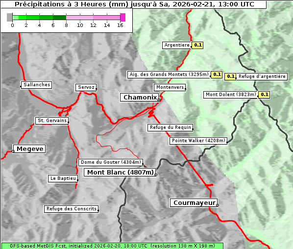 Niederschlag, 21. 2. 2026
