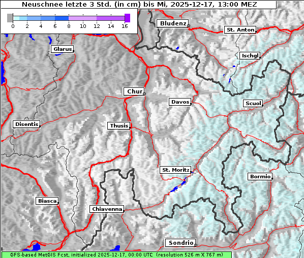 Neuschnee, 17. 12. 2025