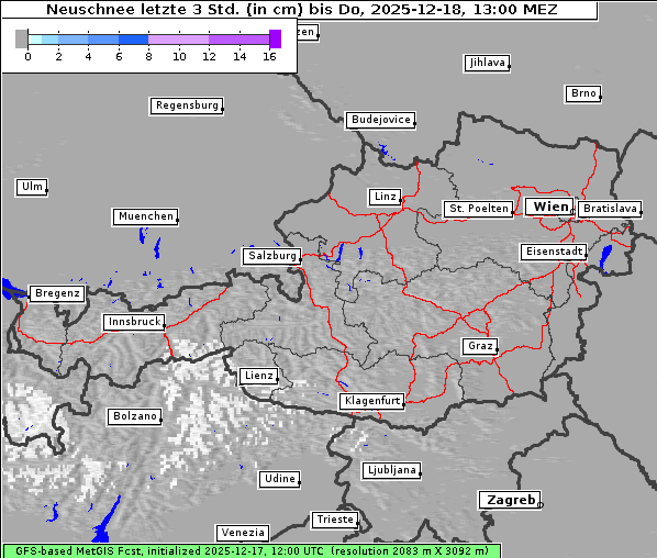 Neuschnee, 18. 12. 2025