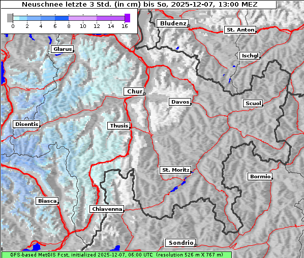 Neuschnee, 7. 12. 2025