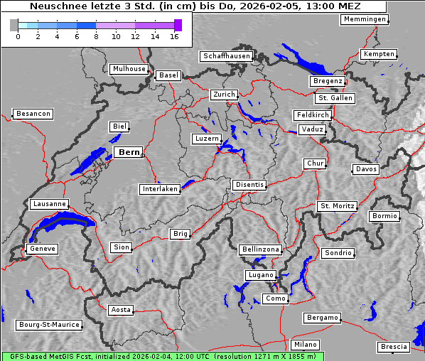 Neuschnee, 5. 2. 2026