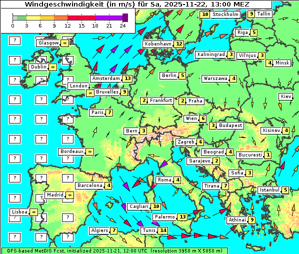 Wind, 22. 11. 2025