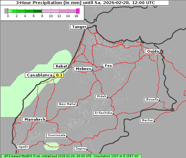 Niederschlag, 28. 2. 2026