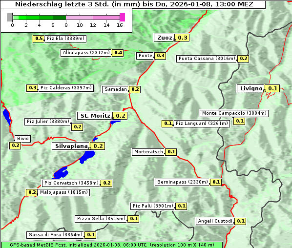 Niederschlag, 8. 1. 2026