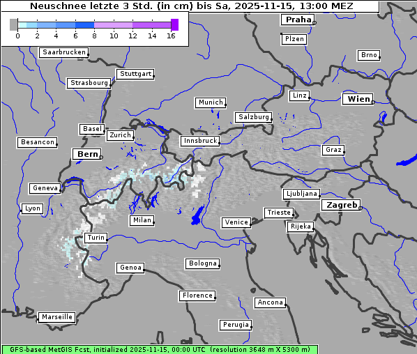 Neuschnee, 15. 11. 2025