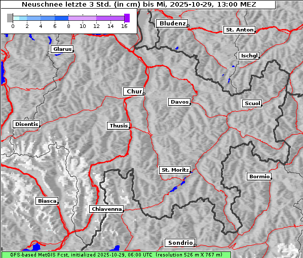 Neuschnee, 29. 10. 2025