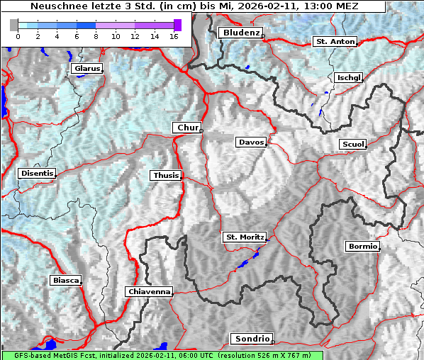 Neuschnee, 11. 2. 2026