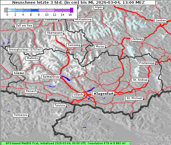 Neuschnee, 4. 3. 2026