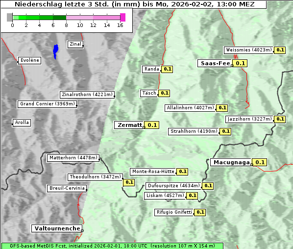 Niederschlag, 2. 2. 2026