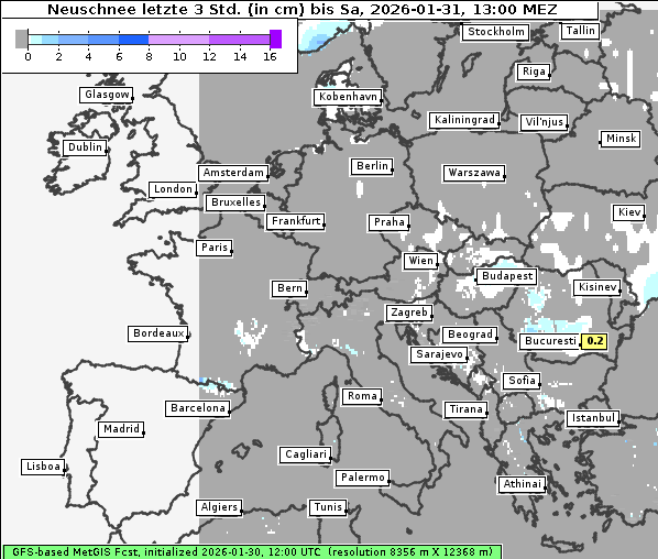 Neuschnee, 31. 1. 2026