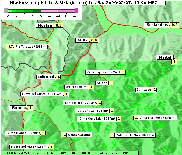 Niederschlag, 7. 2. 2026