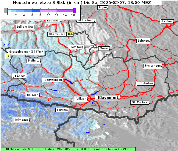 Neuschnee, 7. 2. 2026