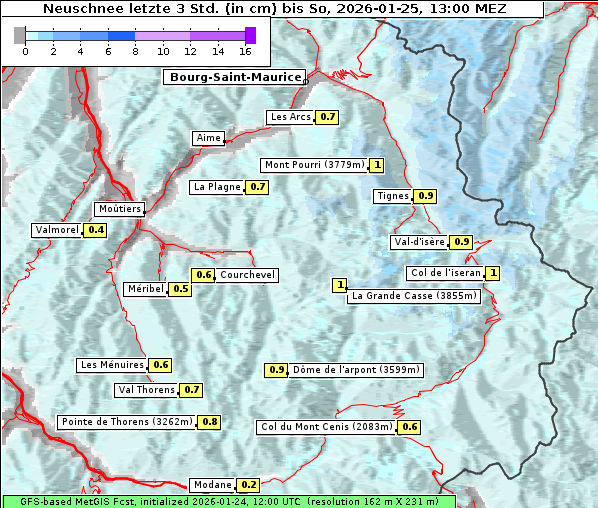 Neuschnee, 25. 1. 2026