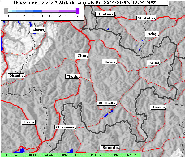 Neuschnee, 30. 1. 2026