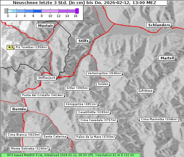 Neuschnee, 12. 2. 2026