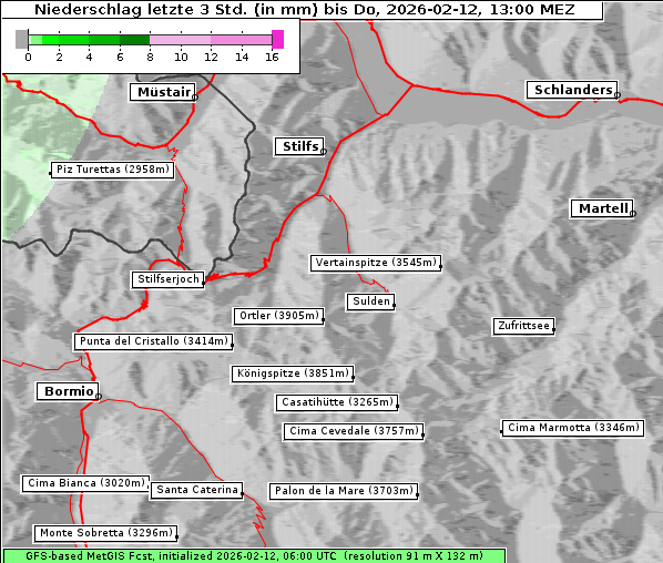 Niederschlag, 12. 2. 2026