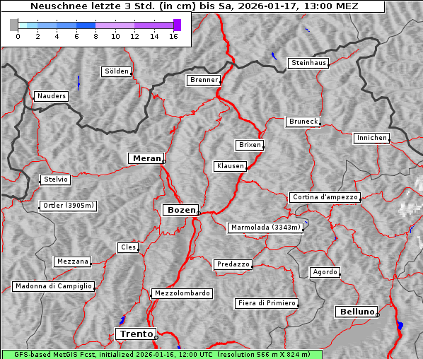 Neuschnee, 17. 1. 2026
