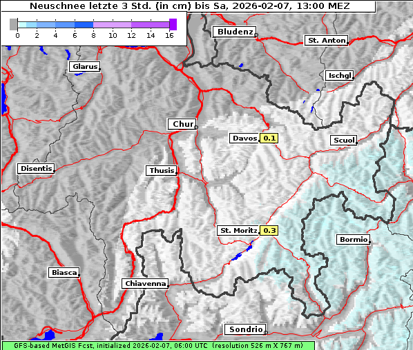 Neuschnee, 7. 2. 2026