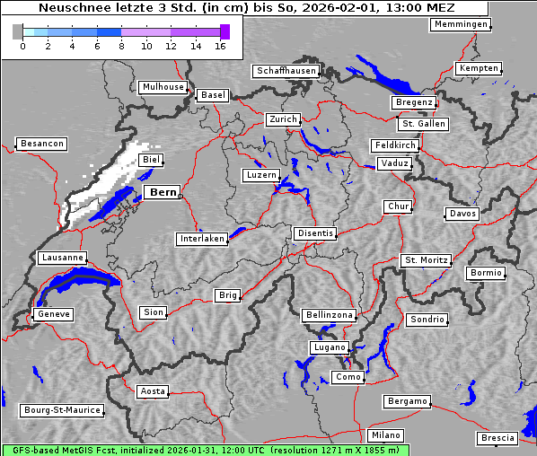Neuschnee, 1. 2. 2026
