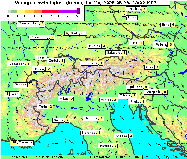 Wind, 26. 5. 2025