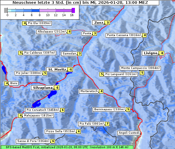 Neuschnee, 28. 1. 2026