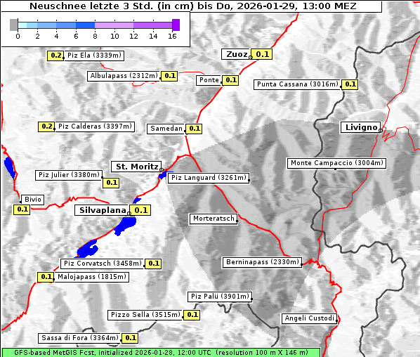 Neuschnee, 29. 1. 2026