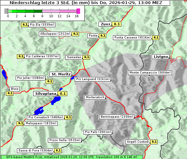 Niederschlag, 29. 1. 2026