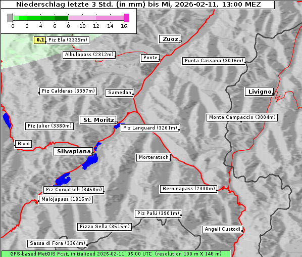 Niederschlag, 11. 2. 2026