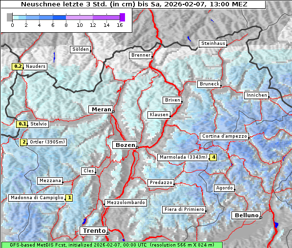 Neuschnee, 7. 2. 2026