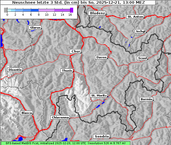 Neuschnee, 21. 12. 2025