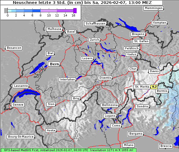 Neuschnee, 7. 2. 2026