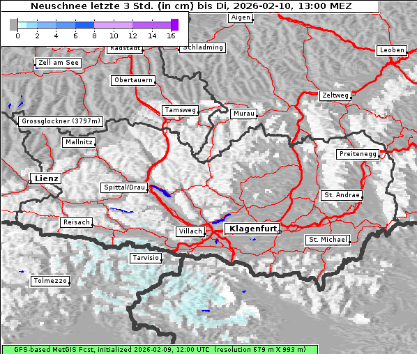 Neuschnee, 10. 2. 2026